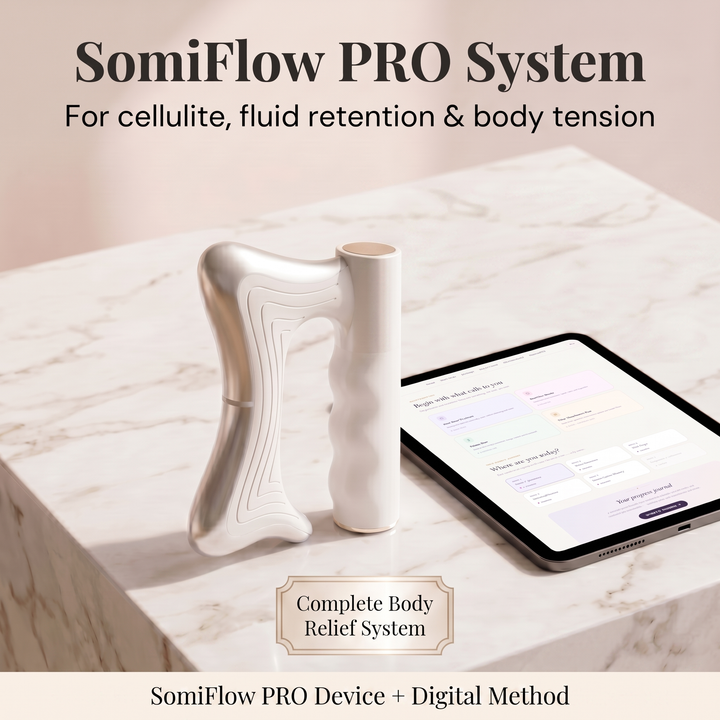 SomiFlow PRO - The At-Home Device for Cellulite, Fluid Retention & Body Tension